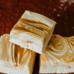 Bourbon Sea Salt Caramel flavored fudge