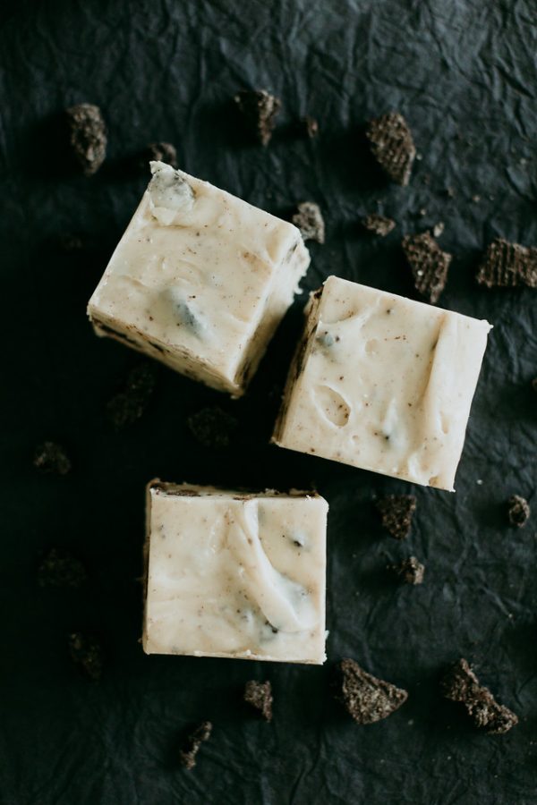 cookies and cream flavored fudge