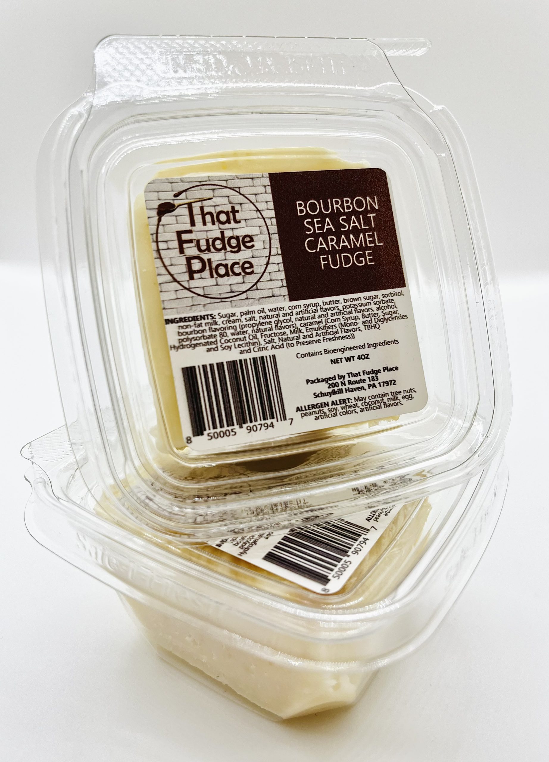 Bourbon Sea Salt Caramel 4oz Case of Clams