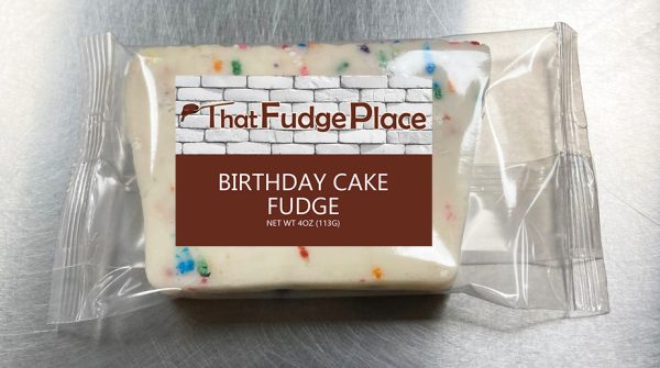 Birthday Cake Case of 16 Slices